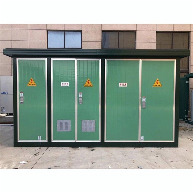 昭平1600KVA欧式箱式变压器